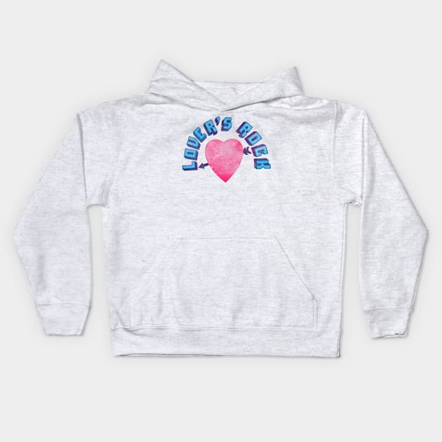 Lovers Rock Kids Hoodie by HAPPY TRIP PRESS